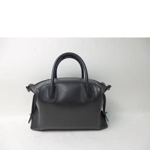 Givenchy Black Leather Handbag Soft Antigona Small